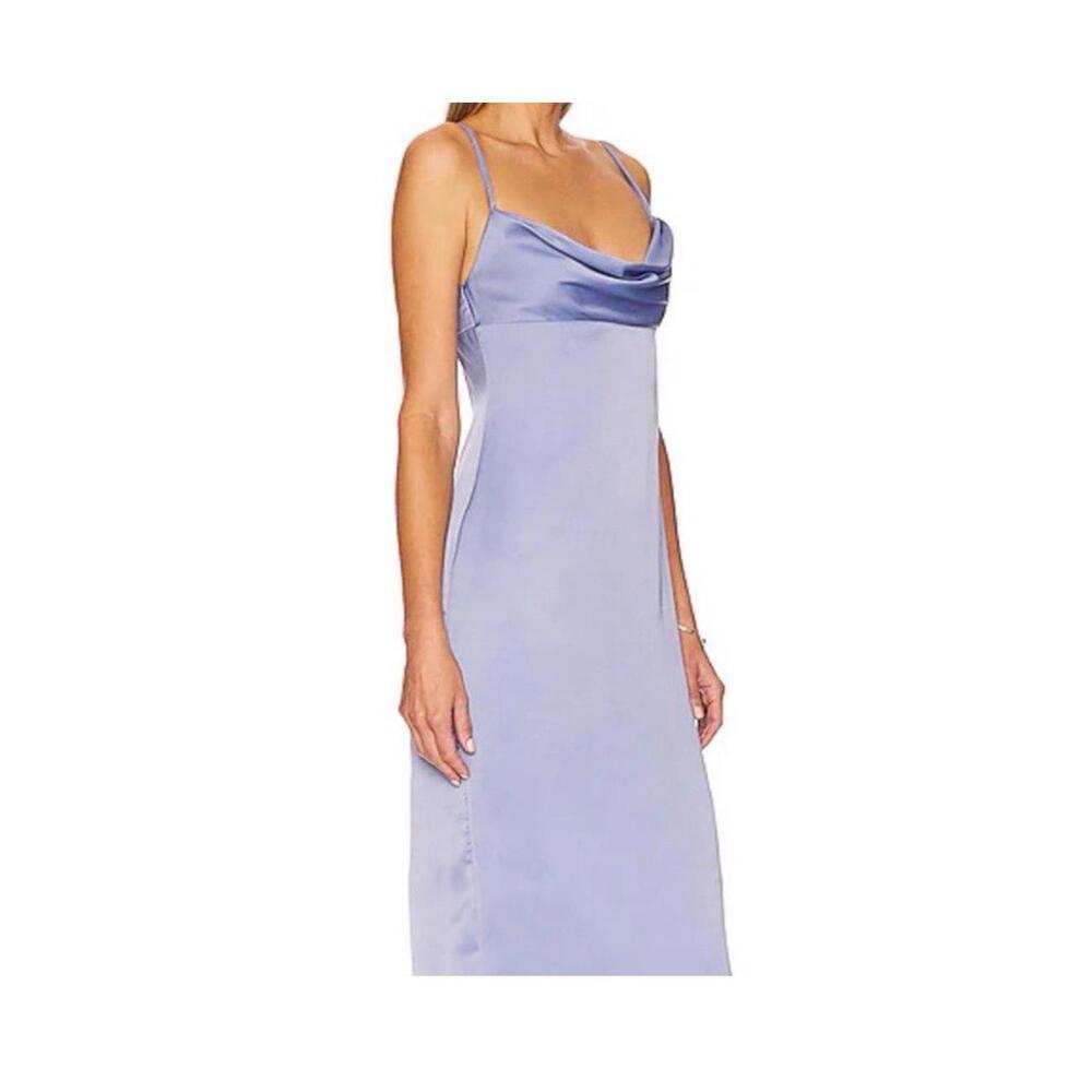 WeWoreWhat Cowl Satin Charmeuse Midi Dress - Size 14
